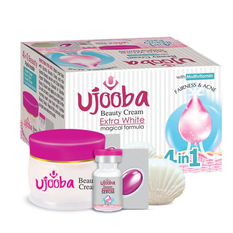 Ujooba Beauty Cream - Mulivitamin Fairness & Acne 4in1